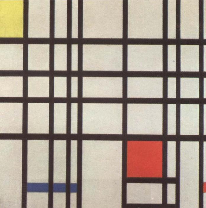 Piet Mondrian Composition with red,yellow and blue oil painting picture